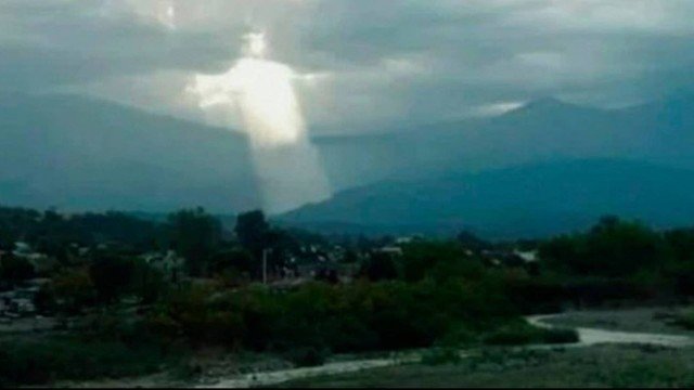 Imagem de Jesus aparece nas nuvens e divide opiniões